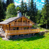 Location Chalet Félix La Clusaz Extérieur été