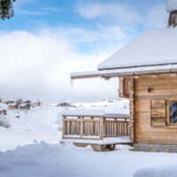 Location Chalet Félix La Clusaz Extérieur hiver