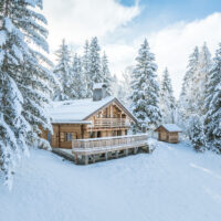 Location Chalet Félix La Clusaz Extérieur hiver