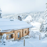 Location Chalet Félix La Clusaz Extérieur hiver