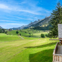 Location Chalet Félix La Clusaz Extérieur été