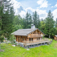 Location Chalet Félix La Clusaz Extérieur été