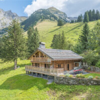 Location Chalet Félix La Clusaz Extérieur été