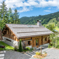 Location Chalet Félix La Clusaz Extérieur été