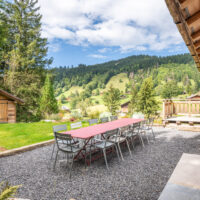 Location Chalet Félix La Clusaz Extérieur été