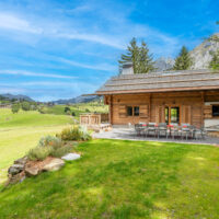 Location Chalet Félix La Clusaz Extérieur été
